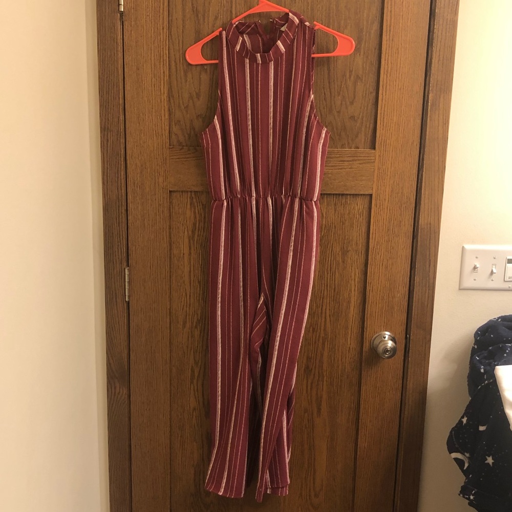 Womens wide leg jumpsuit